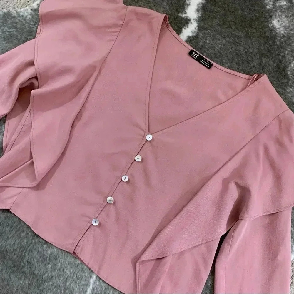 Zara Ruffled Top - Picture 6 of 10